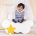 عکس کودک با صندلی ستاره